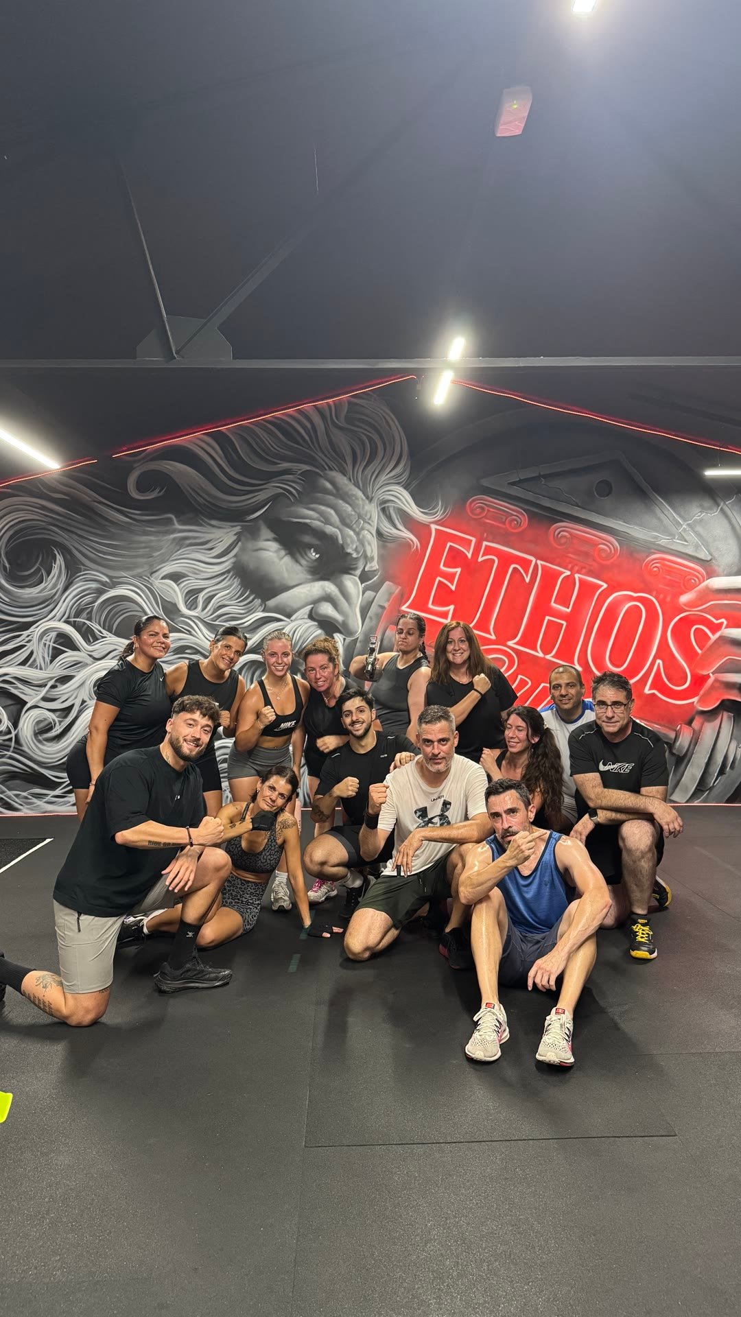 Clase de grupo reducido en Ethos Fitness