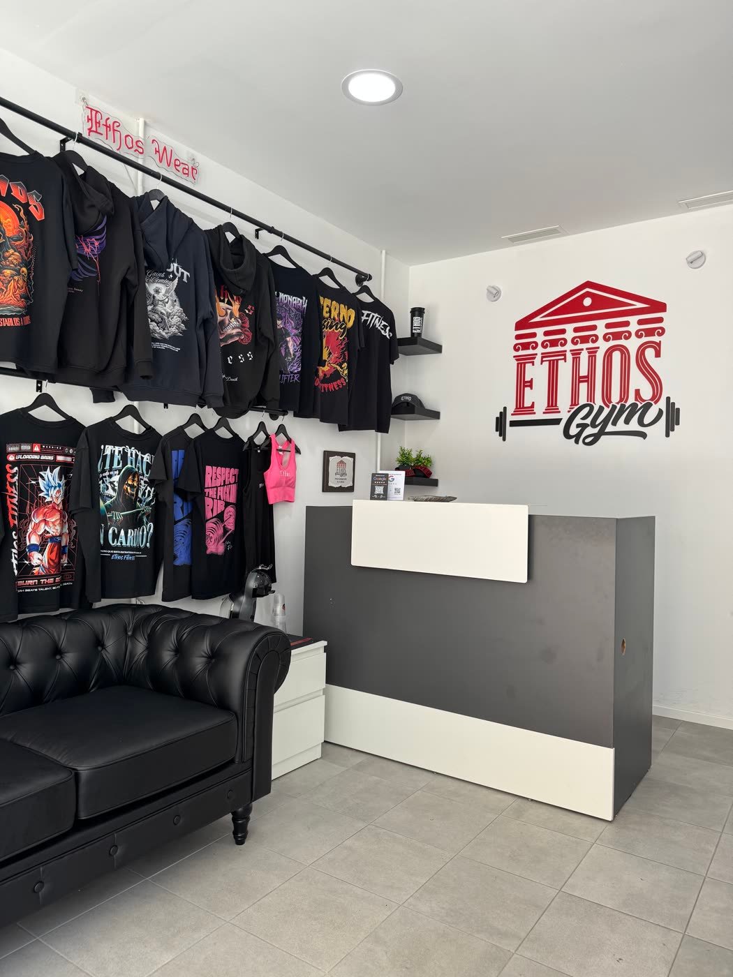 Recepción de Ethos Gym